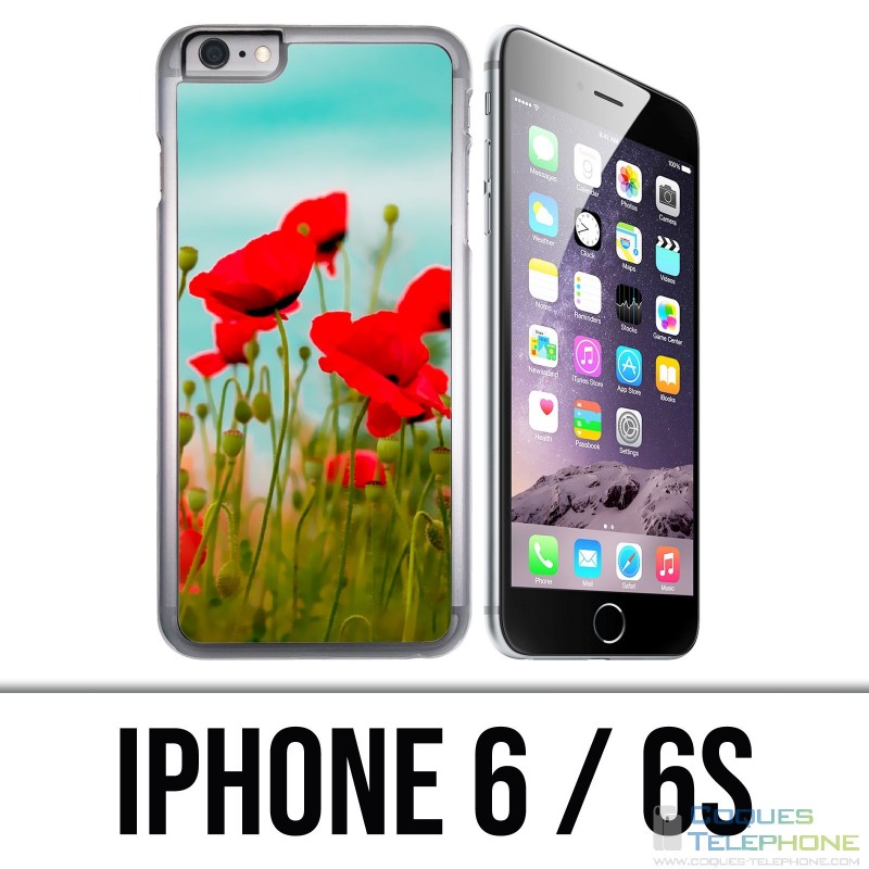 Coque iPhone 6 / 6S - Coquelicots 2