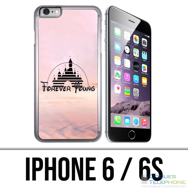 Coque iPhone 6 / 6S - Disney Forver Young Illustration