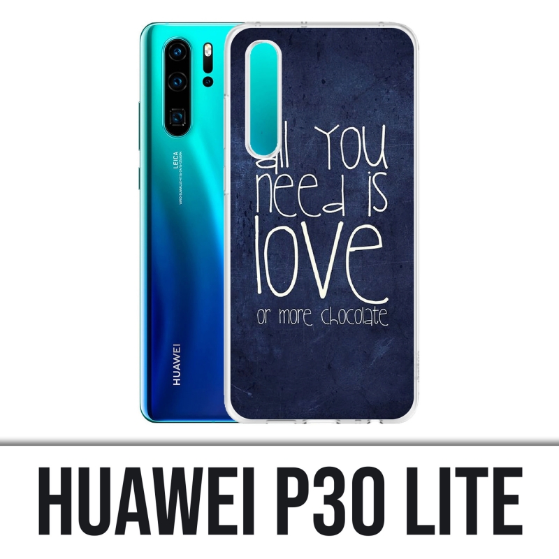 Custodia Huawei P30 Lite - Tutto ciò che serve è il cioccolato