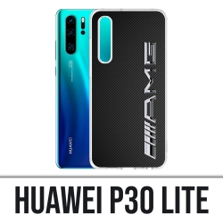 Coque Huawei P30 Lite - Amg Carbone Logo