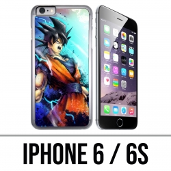 Funda para iPhone 6 / 6S - Dragon Ball Goku Color
