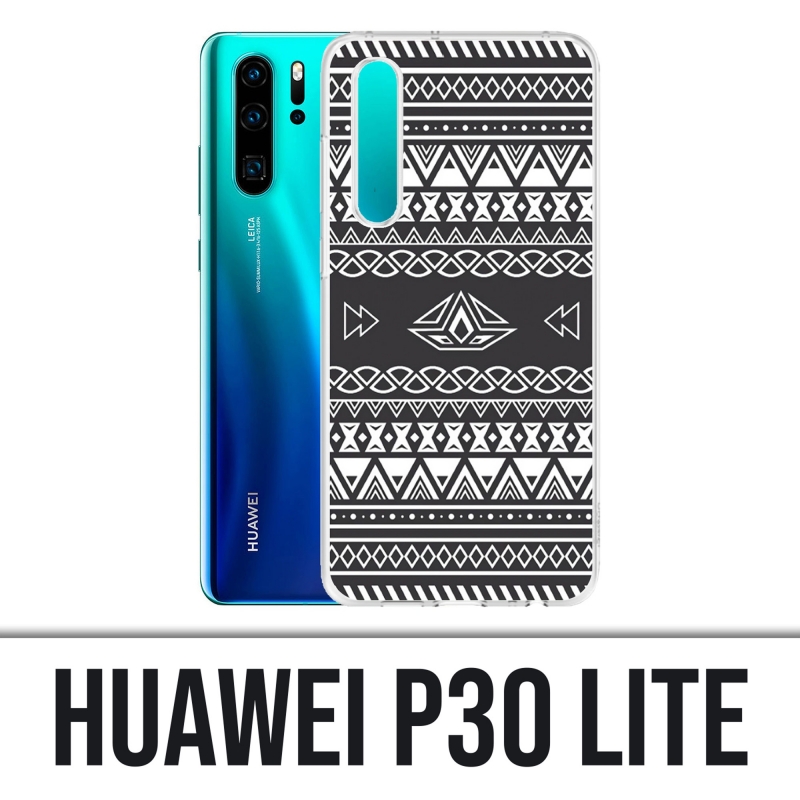 Coque Huawei P30 Lite - Azteque Gris