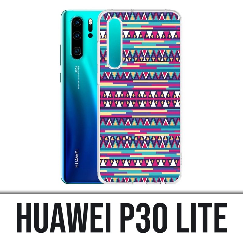 Coque Huawei P30 Lite - Azteque Rose