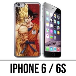 Custodia per iPhone 6 / 6S - Dragon Ball Goku Super Saiyan