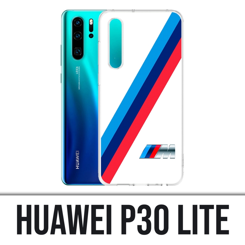 Custodia Huawei P30 Lite - Bmw M Performance bianca