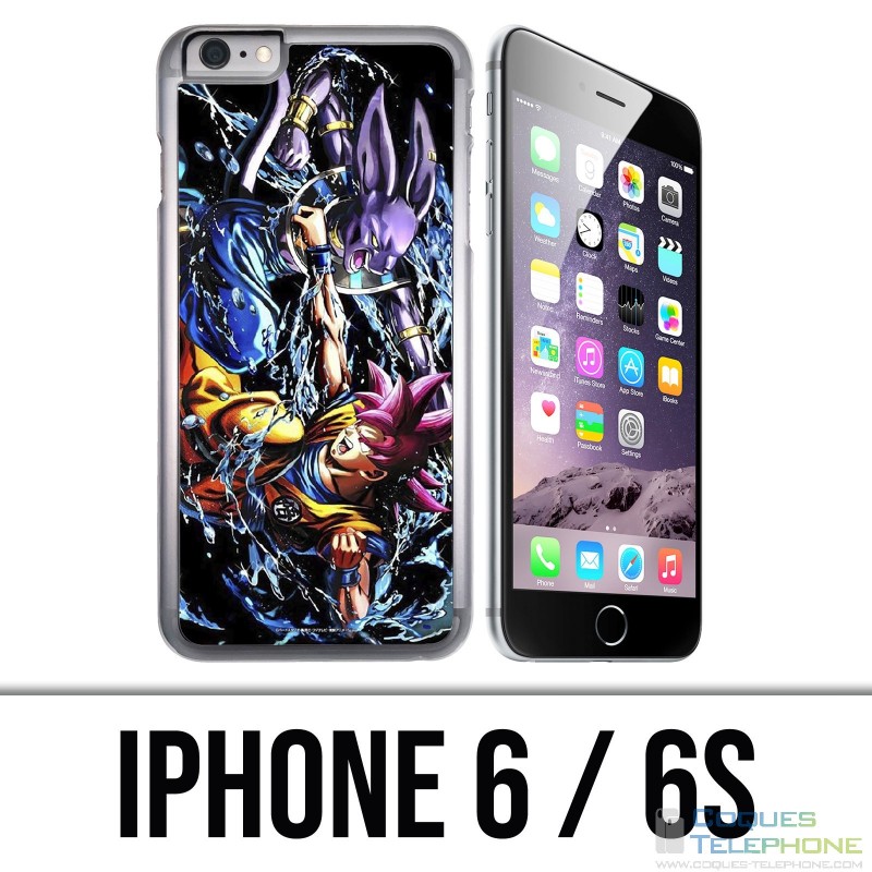 Custodia per iPhone 6 / 6S - Dragon Ball Goku Vs Beerus