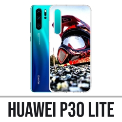 Huawei P30 Lite Case - Moto Cross Helm