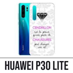 Huawei P30 Lite Case - Aschenputtel Zitat