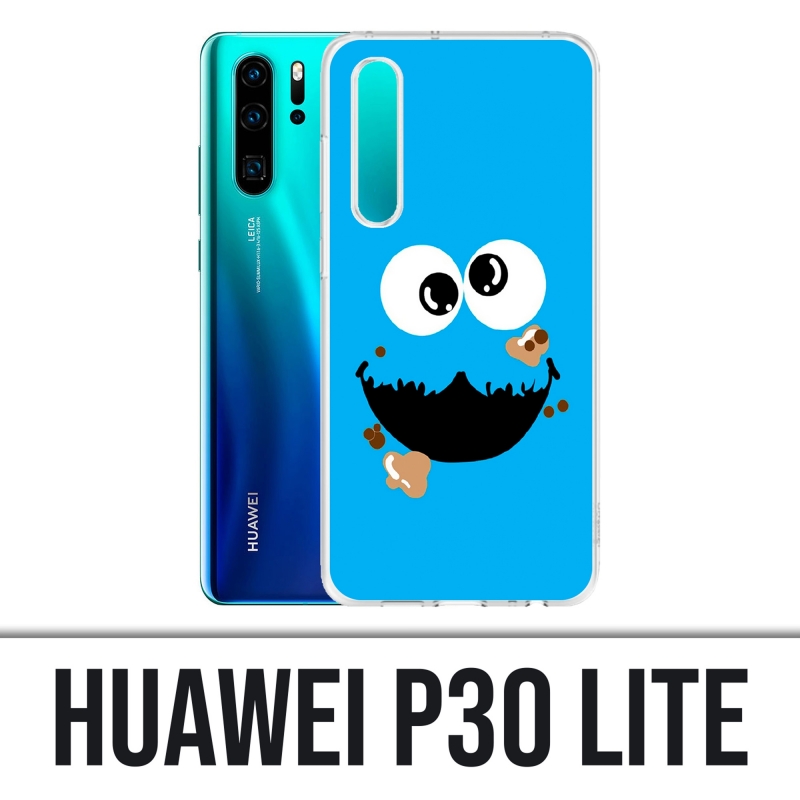 Custodia Huawei P30 Lite - Cookie Monster Face