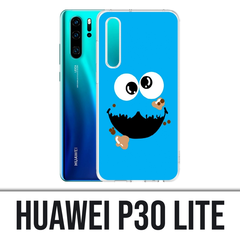 Funda Huawei P30 Lite - Cookie Monster Face
