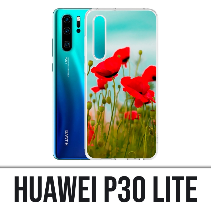 Coque Huawei P30 Lite - Coquelicots 2