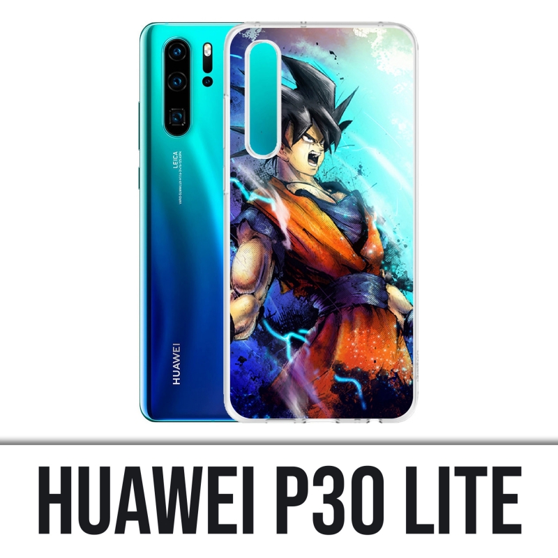 Coque Huawei P30 Lite - Dragon Ball Goku Couleur