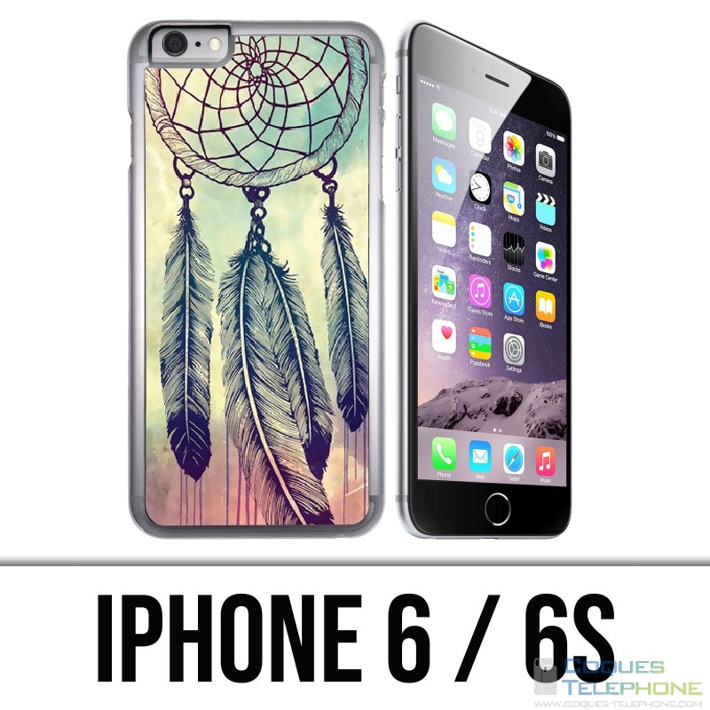 Coque iPhone 6 / 6S - Dreamcatcher Plumes