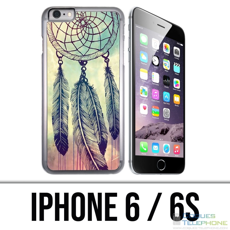 IPhone 6 / 6S Hülle - Dreamcatcher Feathers