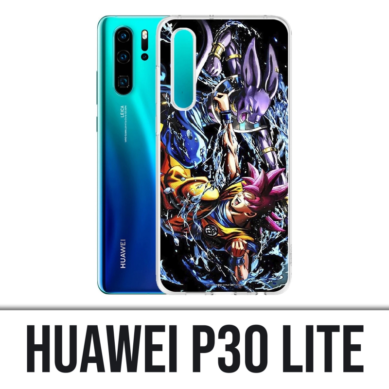 Custodia Huawei P30 Lite - Dragon Ball Goku Vs Beerus