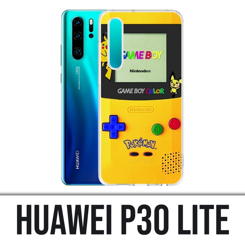 Custodia Huawei P30 Lite - Pokémon Game Pikachu Color giallo