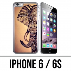 IPhone 6 / 6S Fall - Weinlese-aztekischer Elefant