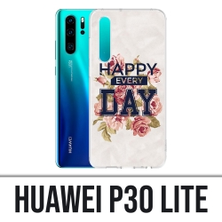 Funda Huawei P30 Lite - Happy Every Days Roses