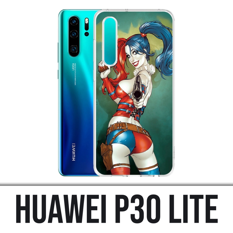 Funda Huawei P30 Lite - Harley Quinn Comics