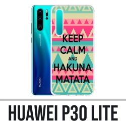 Huawei P30 Lite case - Keep Calm Hakuna Mattata