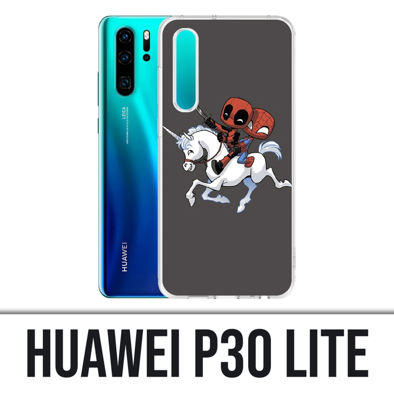 Custodia Huawei P30 Lite - Unicorn Deadpool Spiderman