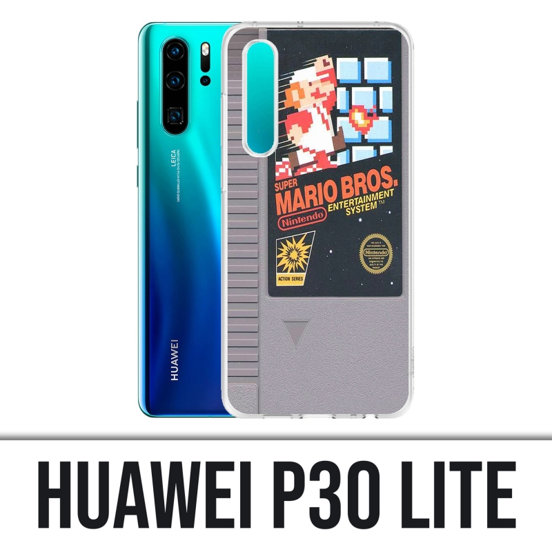 Custodia Huawei P30 Lite - Cartuccia Nintendo Nes Mario Bros