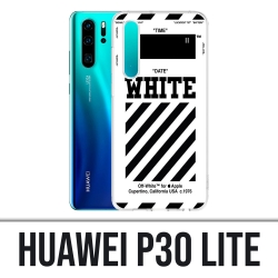 Custodia Huawei P30 Lite - Bianco sporco bianco