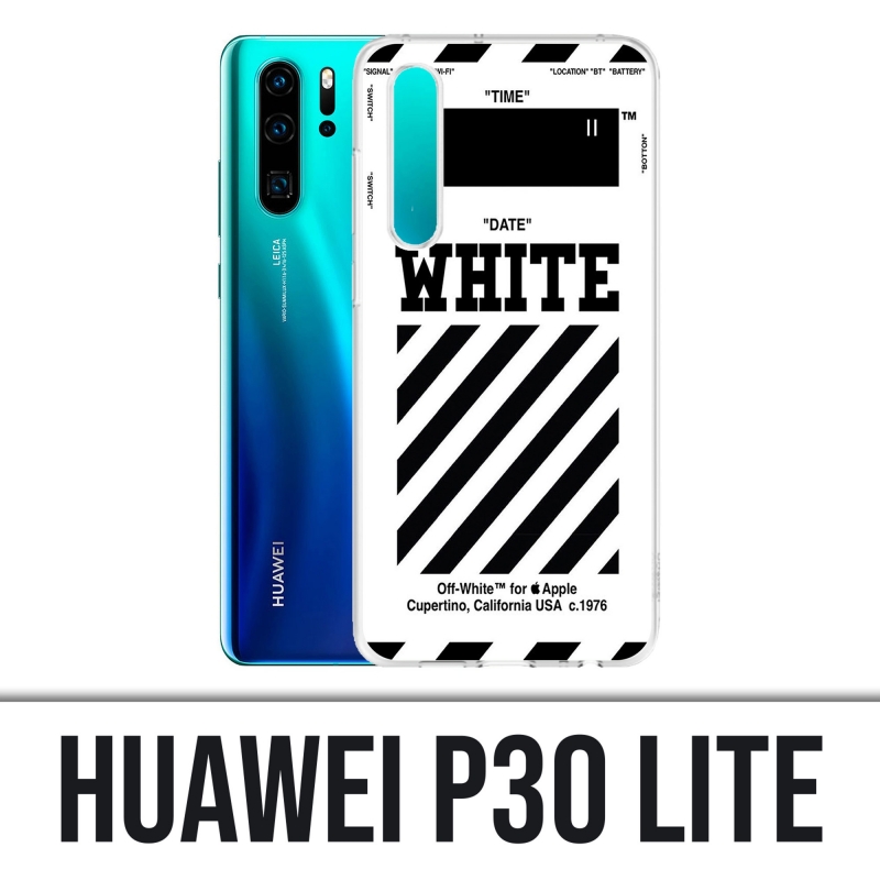 Funda Huawei P30 Lite - Blanco roto Blanco