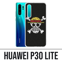 Custodia Huawei P30 Lite - One Piece Logo Nom