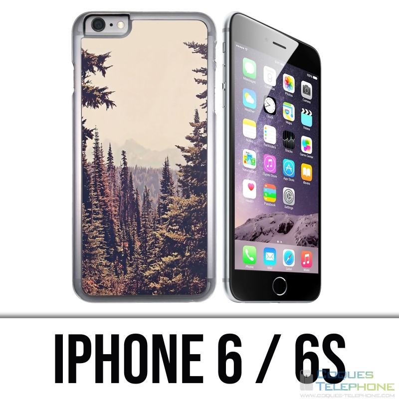 Coque iPhone 6 / 6S - Foret Sapins