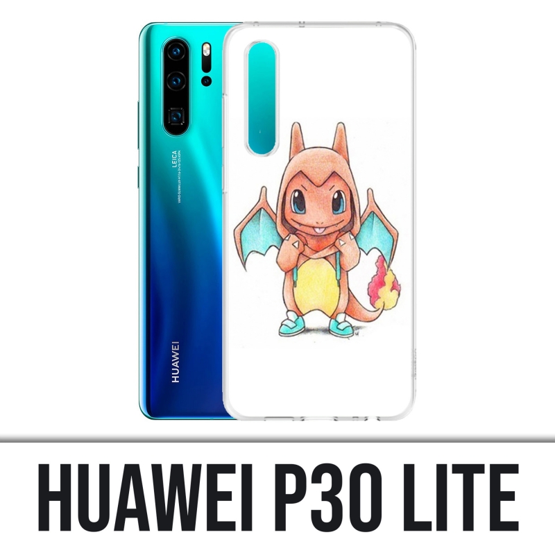 Custodia Huawei P30 Lite - Pokemon Baby Salameche