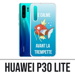 Coque Huawei P30 Lite - Pokémon Le Calme Avant La Trempette Magicarpe