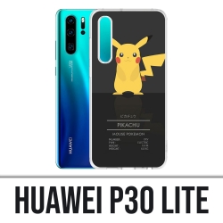 Custodia Huawei P30 Lite - Carta d'identità Pokémon Pikachu
