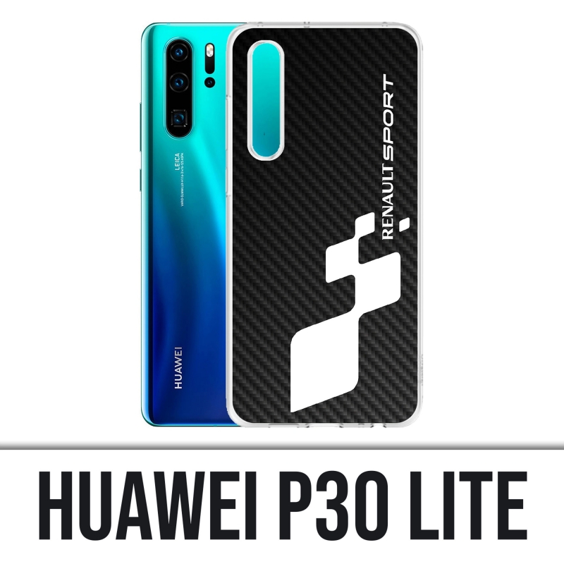 Coque Huawei P30 Lite - Renault Sport Carbone