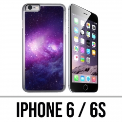 Custodia per iPhone 6 / 6S - Galassia viola