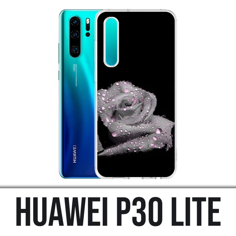 Custodia Huawei P30 Lite - Gocce rosa