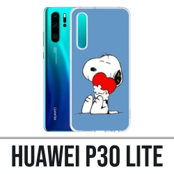 Huawei P30 Lite Case - Snoopy Herz