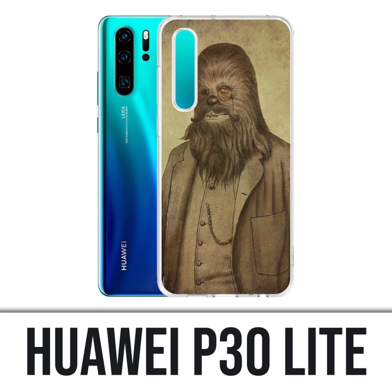 Coque Huawei P30 Lite - Star Wars Vintage Chewbacca