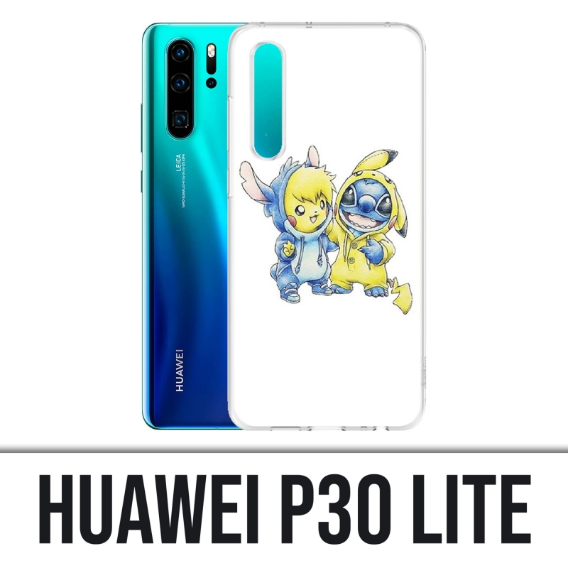 Custodia Huawei P30 Lite - Baby Pikachu Stitch