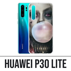 Custodia Huawei P30 Lite - Suicide Squad Harley Quinn Bubble Gum