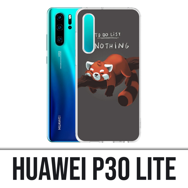 Huawei P30 Lite Case - Aufgabenliste Panda Roux