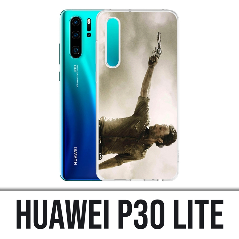 Coque Huawei P30 Lite - Walking Dead Gun