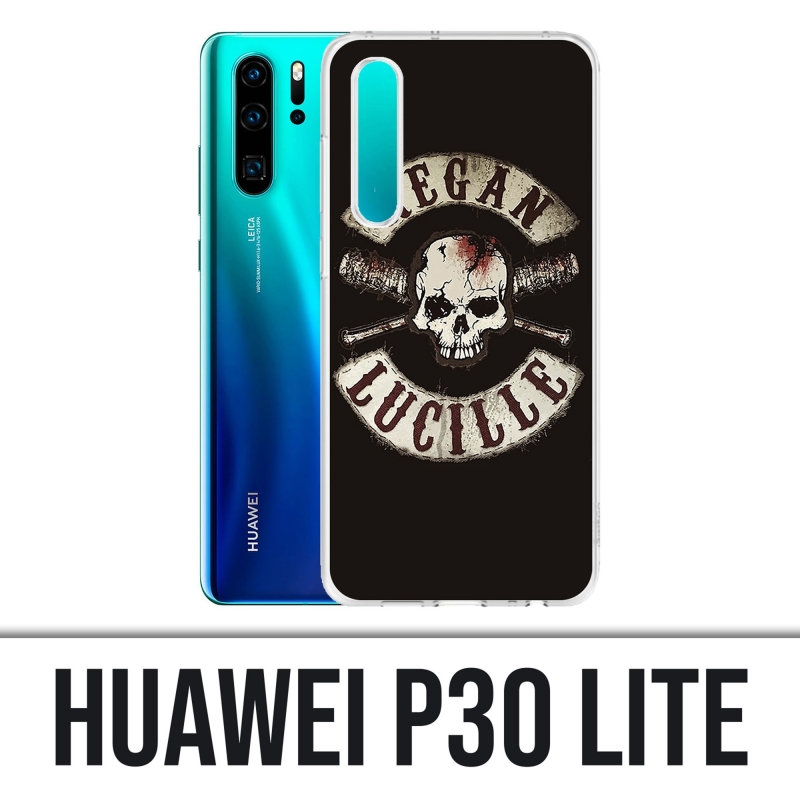 Coque Huawei P30 Lite - Walking Dead Logo Negan Lucille