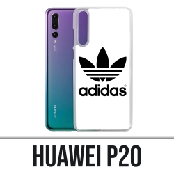 Coque Huawei P20 - Adidas Classic Blanc