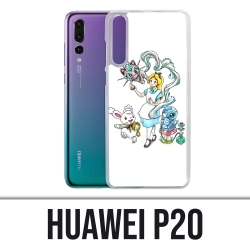 Funda Huawei P20 - Pokémon Alicia en el País de las Maravillas