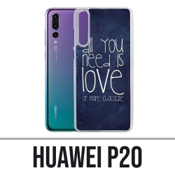 Custodia Huawei P20: tutto ciò che serve è il cioccolato