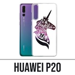 Huawei P20 Case - Seien Sie ein majestätisches Einhorn