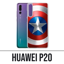 Funda Huawei P20 - Escudo de los Vengadores del Capitán América