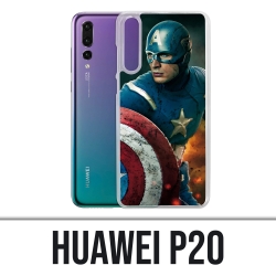 Custodia Huawei P20 - Captain America Comics Avengers