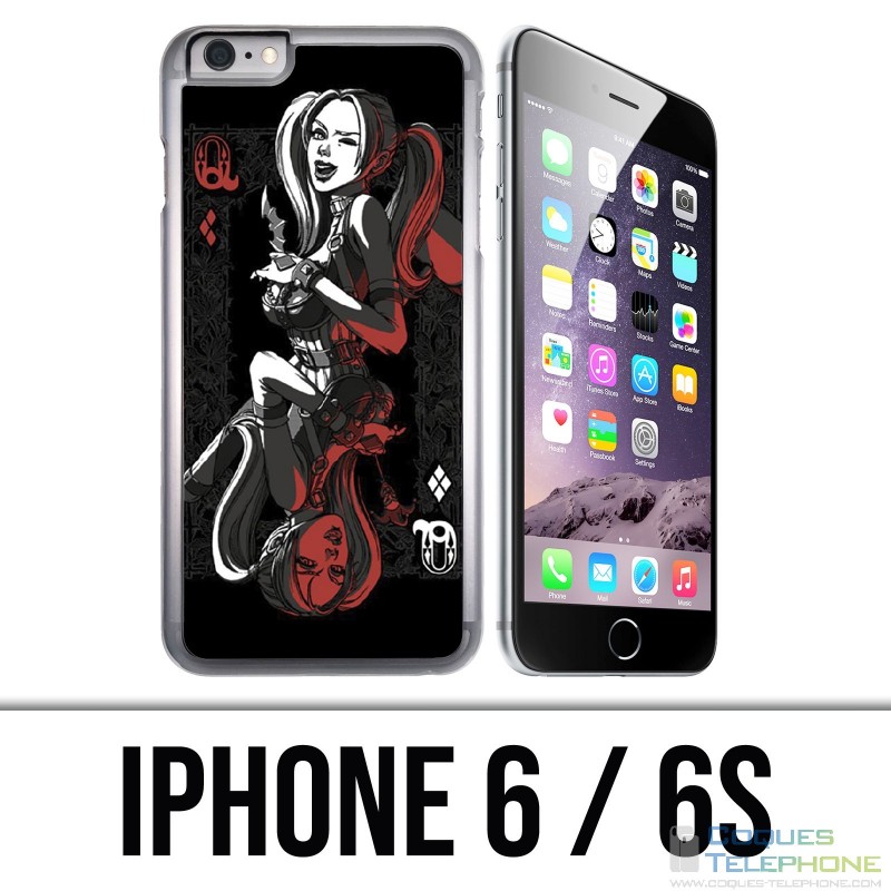 Custodia per iPhone 6 / 6S - Harley Queen Card